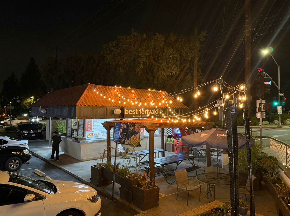 Best Teriyaki roadside diner storefront